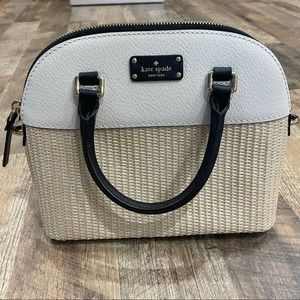 Kate Spade New York Grove Street Straw Mini Carli Satchel